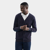 Golden Men V-neck Cardigan