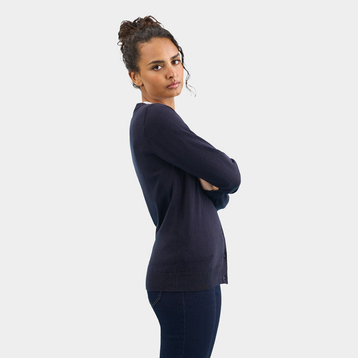 Golden Women V Neck Cardiga
