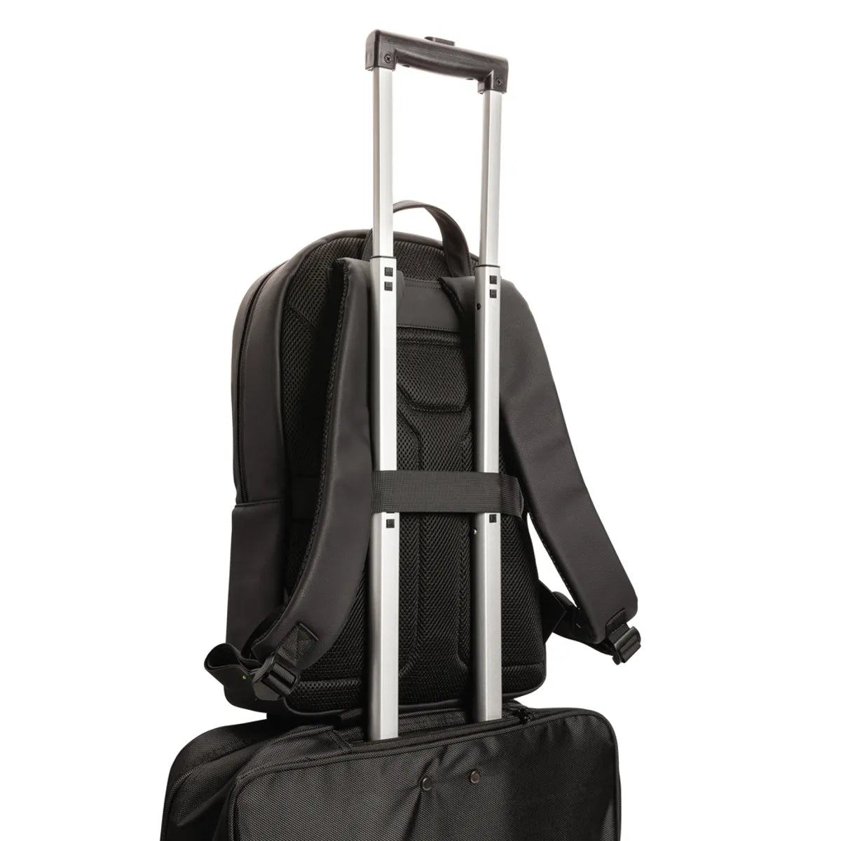 Swiss Peak Deluxe Pu klēpjdatora mugursoma bez PVC