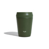 Topl Recycled Steel To Go Tumbler Patented 360 Lid