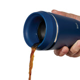 Topl Recycled Steel To Go Tumbler Patented 360 Lid