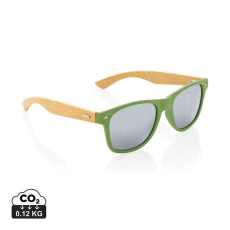 Bamboo And Rcs Recycled Plastic Sunglasses