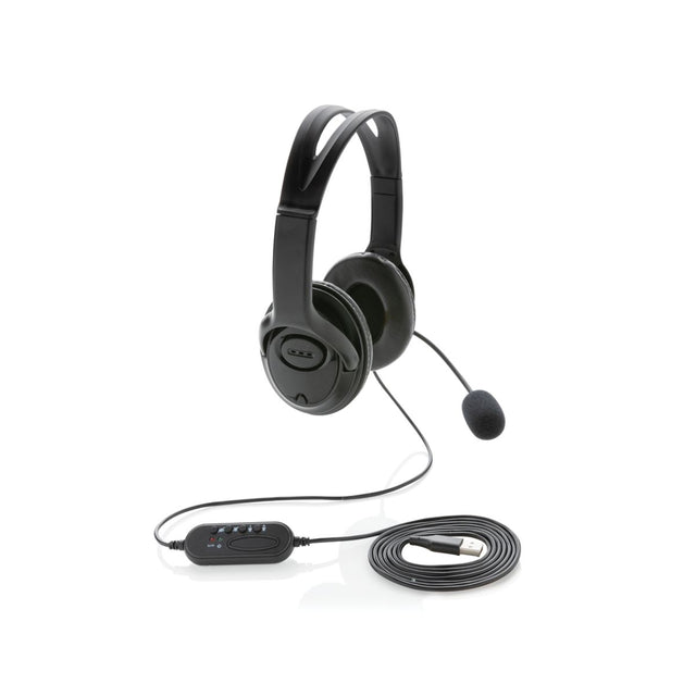 Over Ear Wired Work Headset