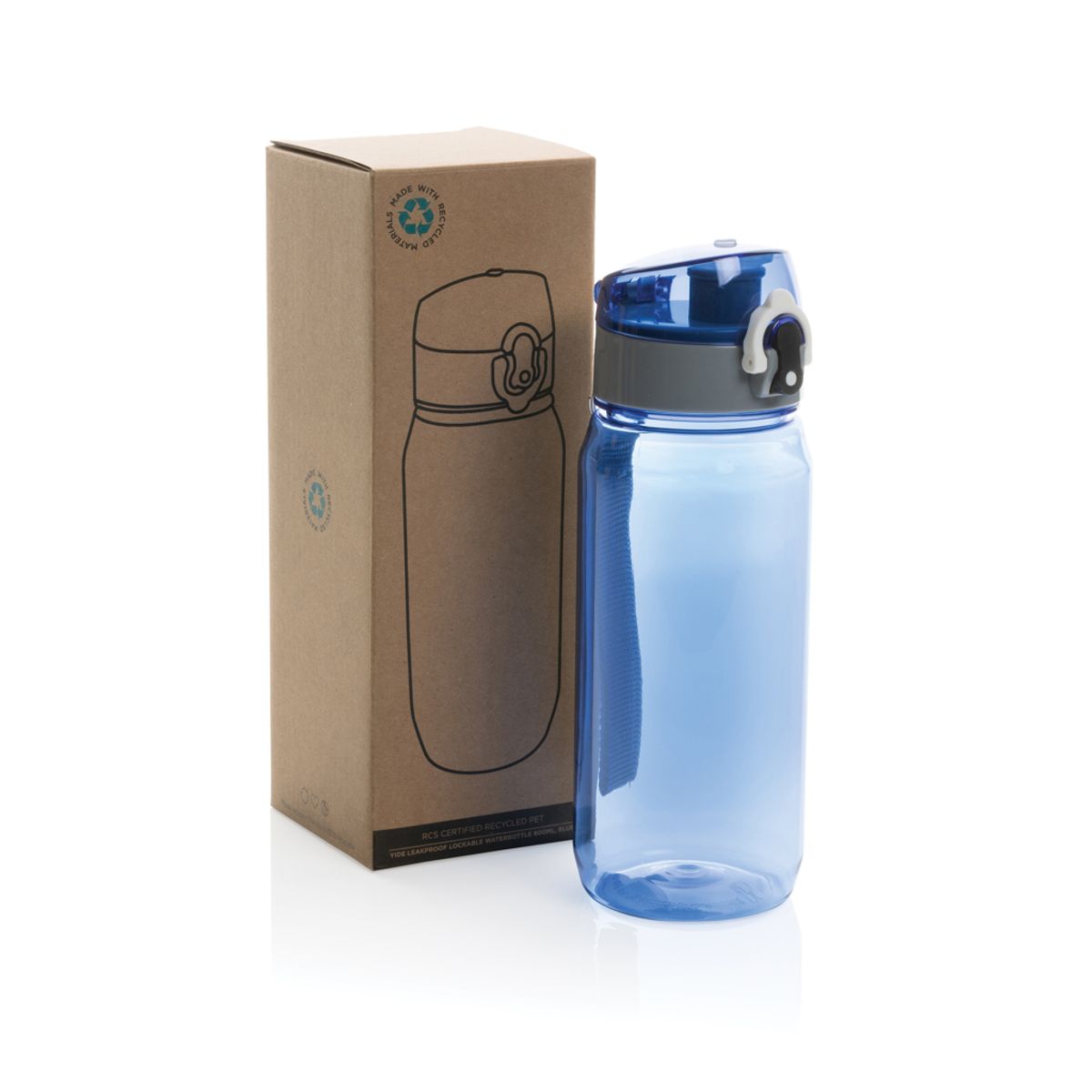 Yide Rcs Recycled Pet Leakproof Lockable Waterbottle