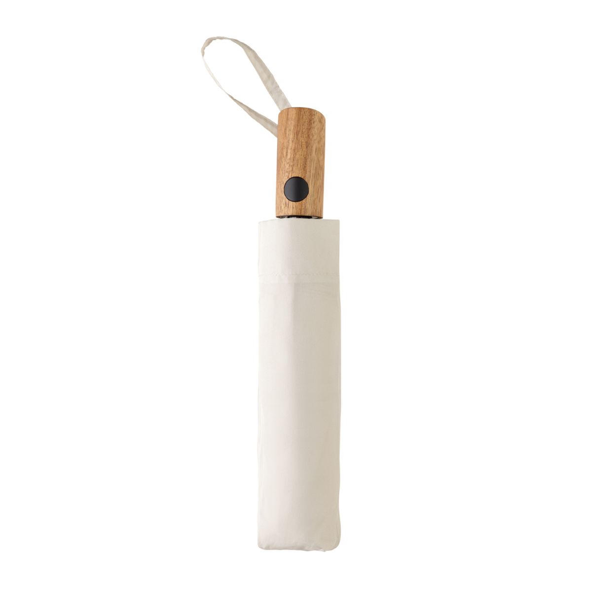Kaycey 21" Aware™ Rpet Acacia Wood Mini Auto Open Umbrella