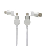 Oakland Rcs Recycled Plastic 6-In-1 Fast Charging 45W Cable