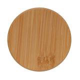 Double Wall Borosilicate Glass With Bamboo Lid 2Pc Set