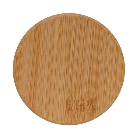 Double Wall Borosilicate Glass With Bamboo Lid 2Pc Set