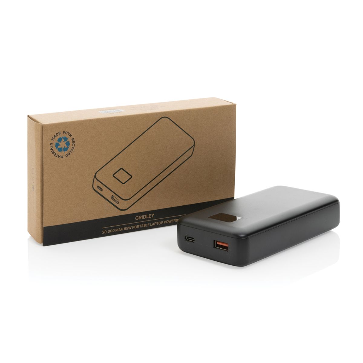Gridley Rcs Rplastic 20000 65W Laptop Powerbank