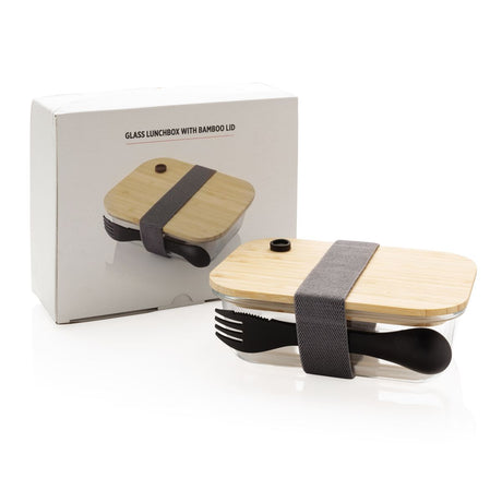 Glass Lunchbox With Bamboo Lid