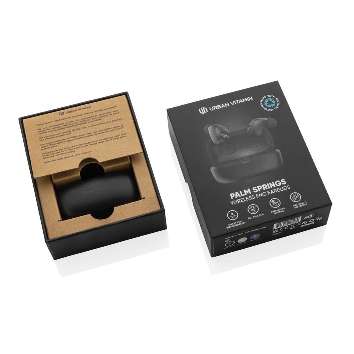 Urban Vitamin Palm Springs Rcs Rplastic Enc Earbuds