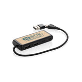 Link Rcs Recycled Plastic And Bamboo Dual Input Usb Hub
