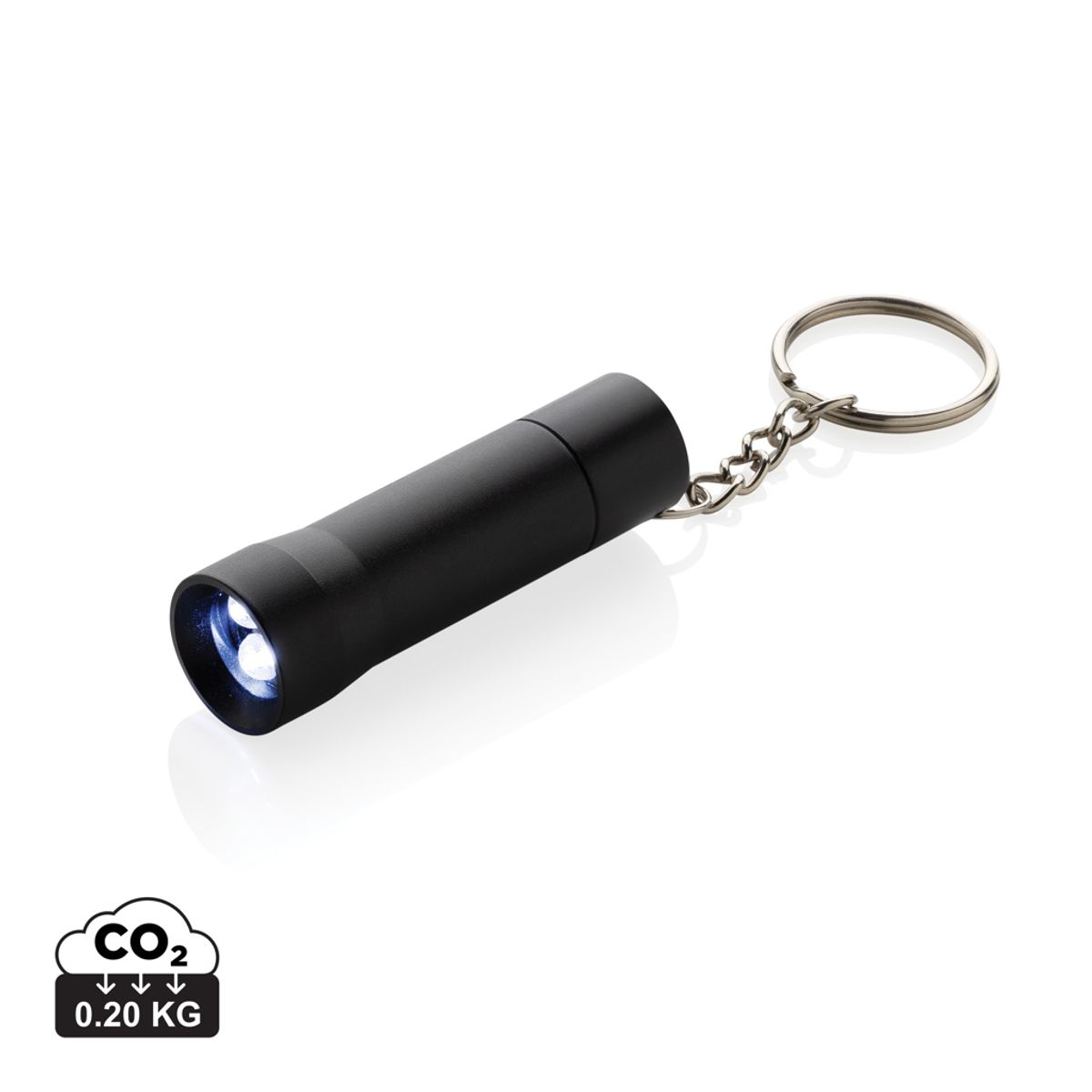 Flash Rcs Recycled Aluminium Keychain Torch