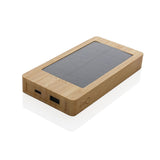 Sunwick 10.000 Mah Bamboo Solar Powerbank