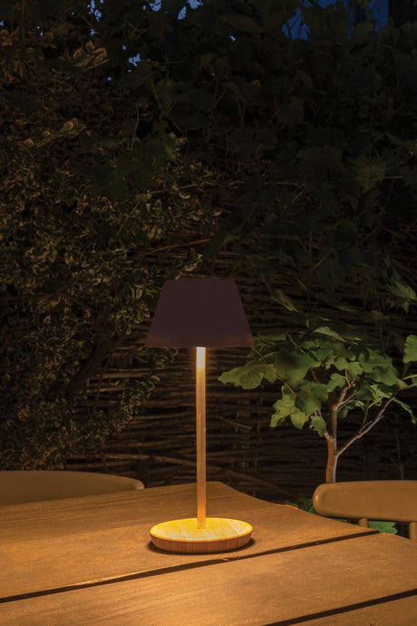 Pure Glow Rcs Usb-Rechargeable Recycled Plastic Table Lamp
