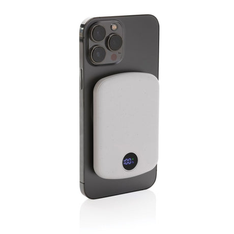 Magboost Rcs pārstrādāta plastmasa 5000 mAh magnētiskais ārējais akumulators