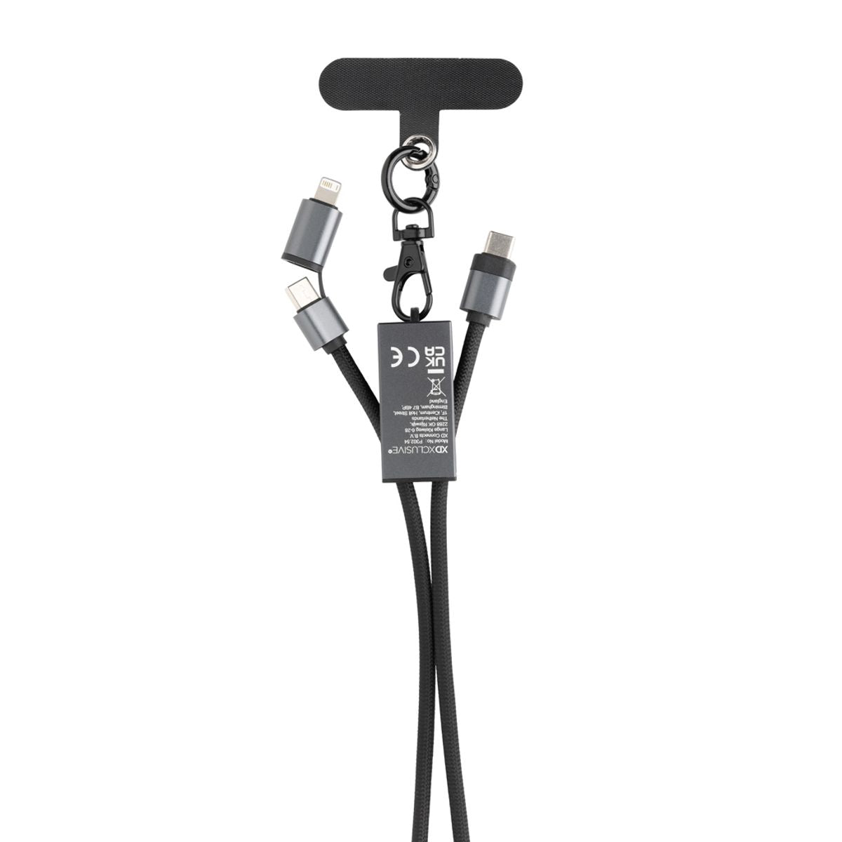 Terra Rcs Recycled Pet Phone Cord With 60W Dual Charge Cable