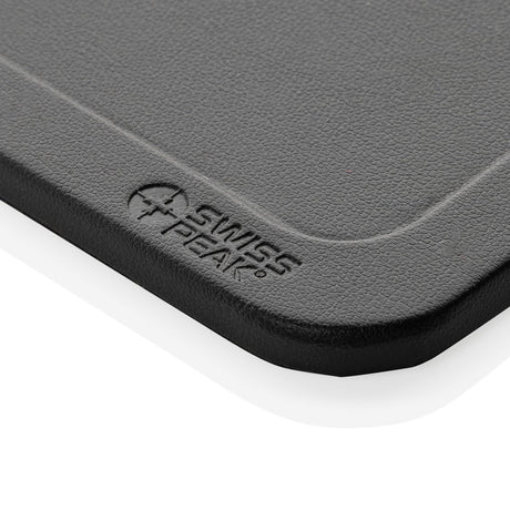 Swiss Peak 3 In 1 Rcs Recycled Pu Wireless Charger Desk Tray
