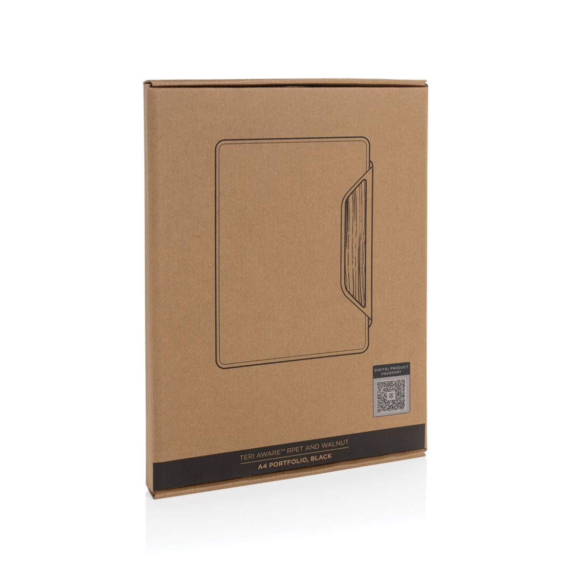 Teri Aware™ Rpet And Walnut A4 Portfolio