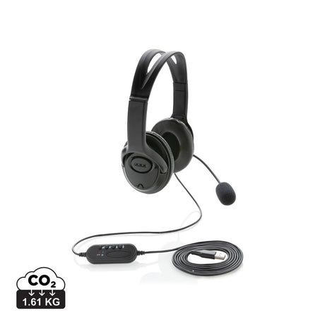 Over Ear Wired Work Headset
