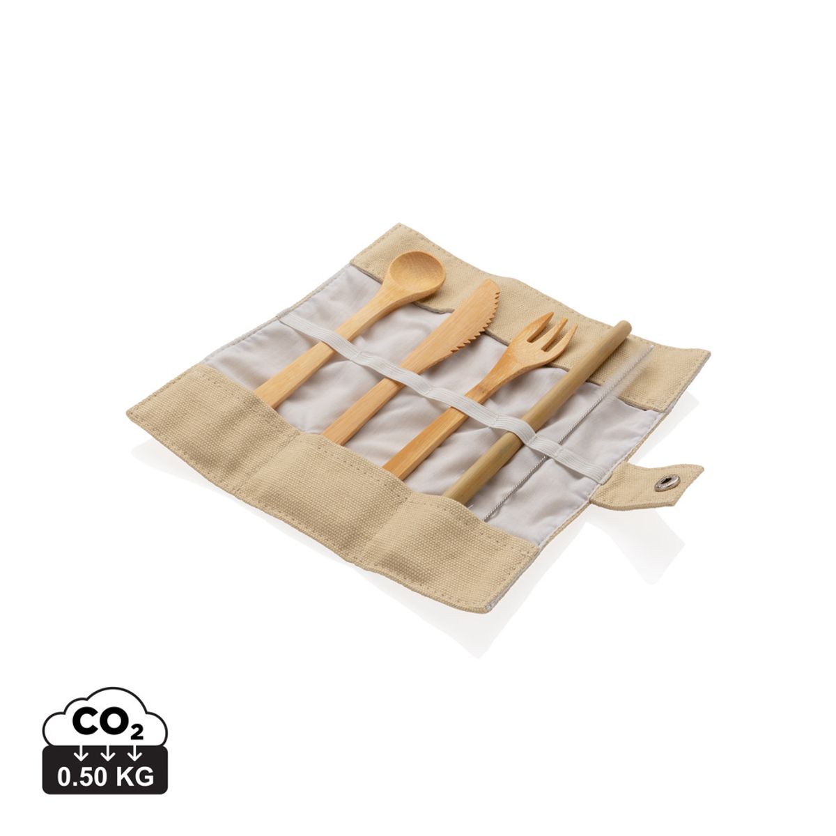 Reusable Bamboo Travel Cutlery Set
