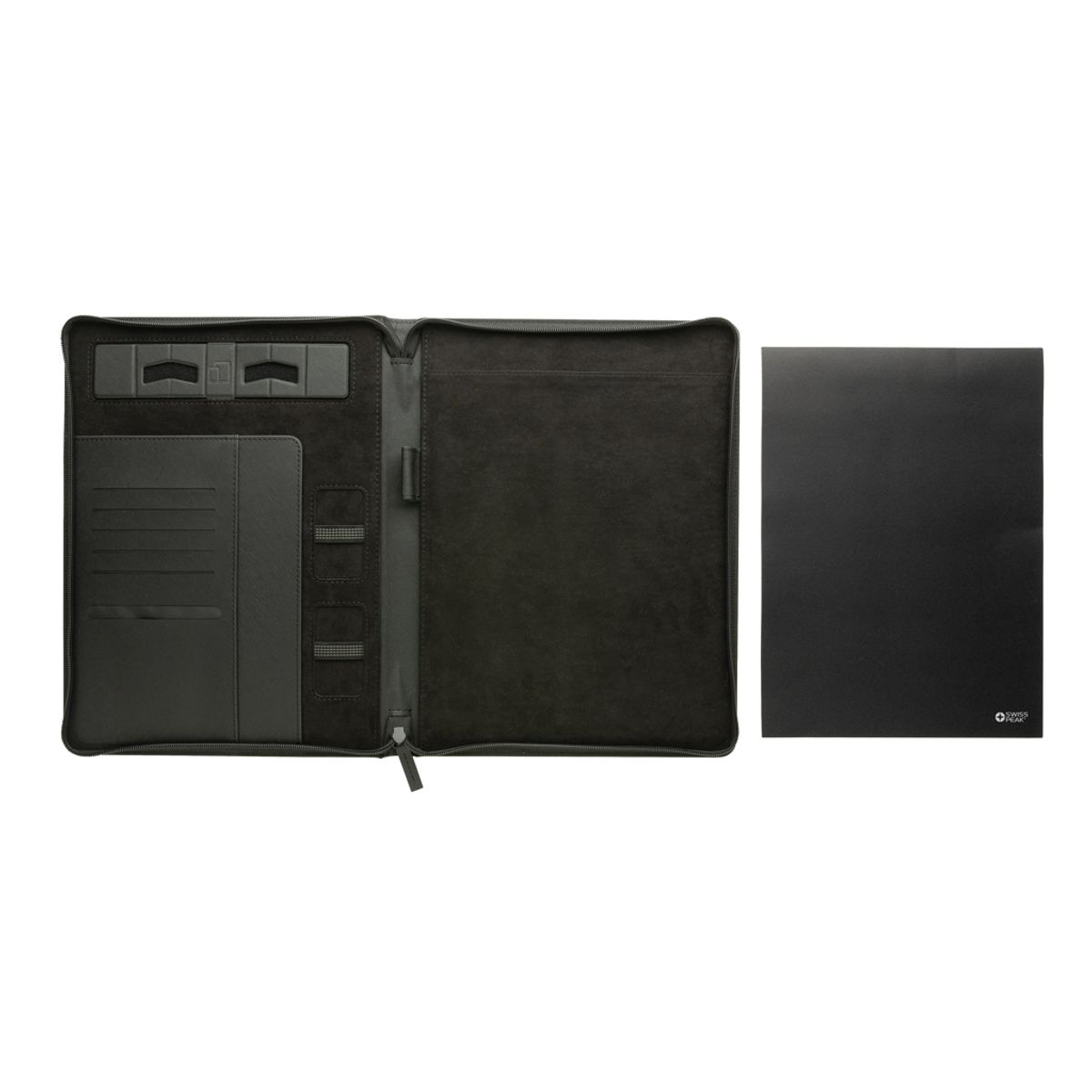 Swiss Peak Heritage Rcs Rpu A4 Portfolio With Zipper