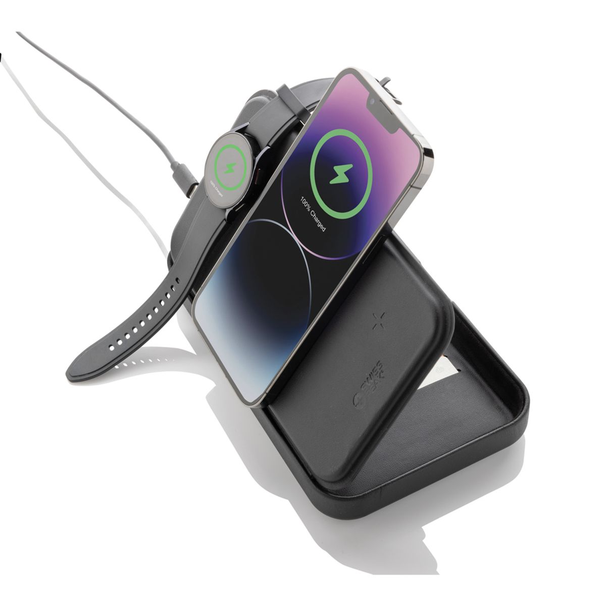 Swiss Peak Rcs pārstrādāta ceļojuma soma ar 3-in-1 lādētāju