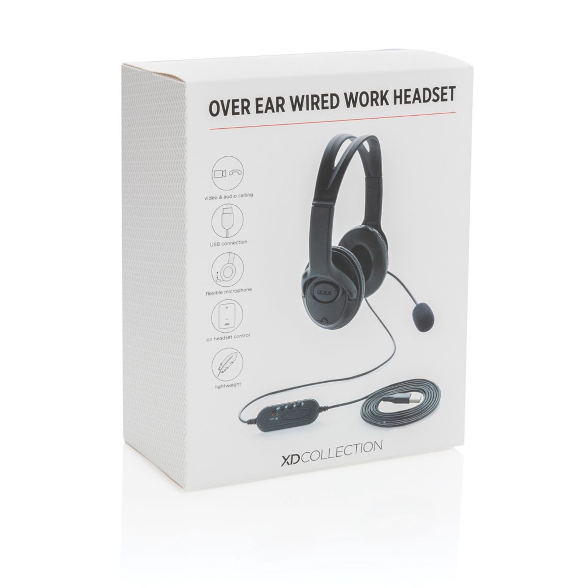 Over Ear Wired Work Headset