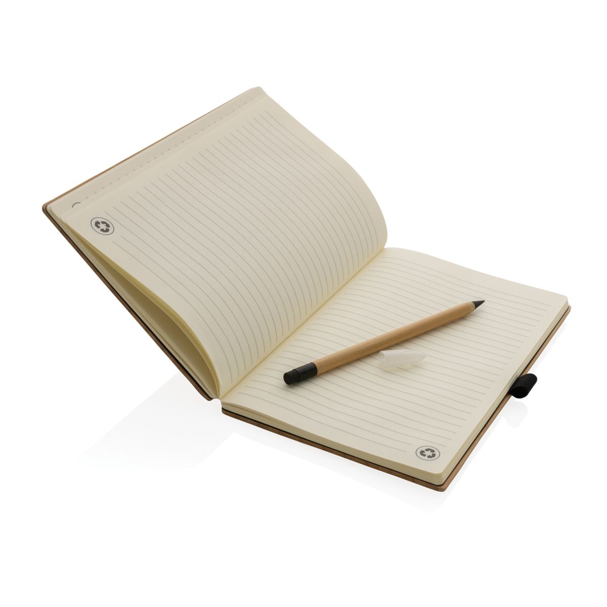 Bamboo Notebook And Infinity Pencil Set