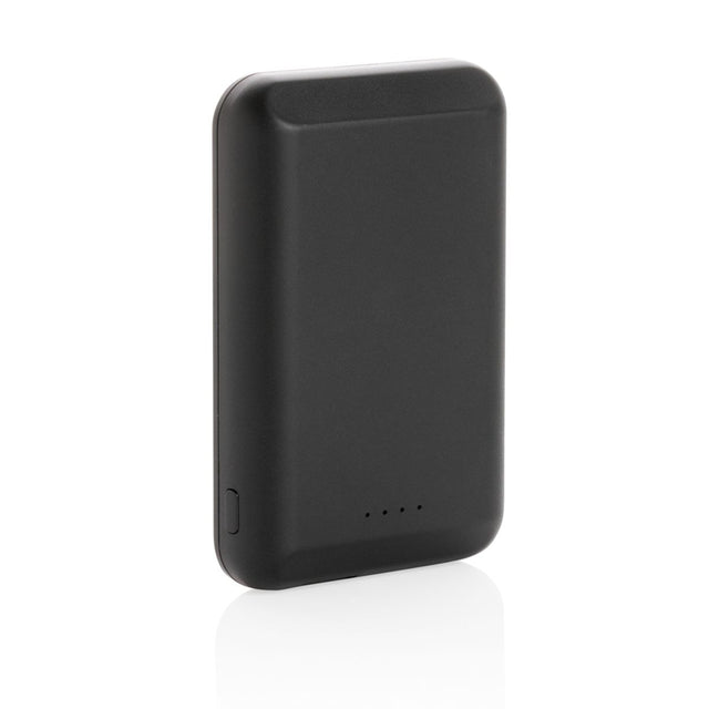 Magnētiska bezvadu ārējā akumulatora baterija ar 5000 mAh un 5 W jaudu