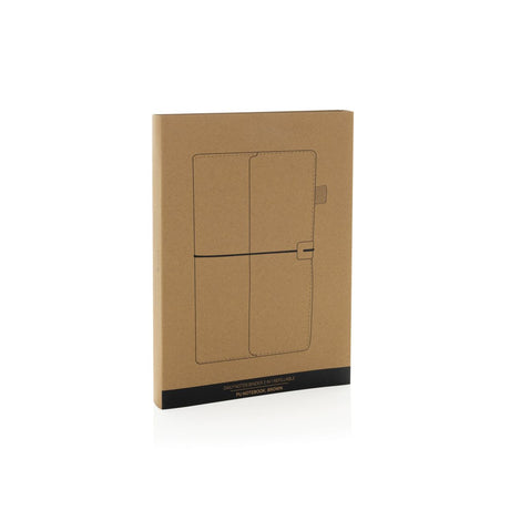Daily Notes Binder 3 In 1 Refillable Pu Notebook