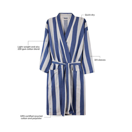 Vinga Ornos Grs Hammam Robe L/Xl