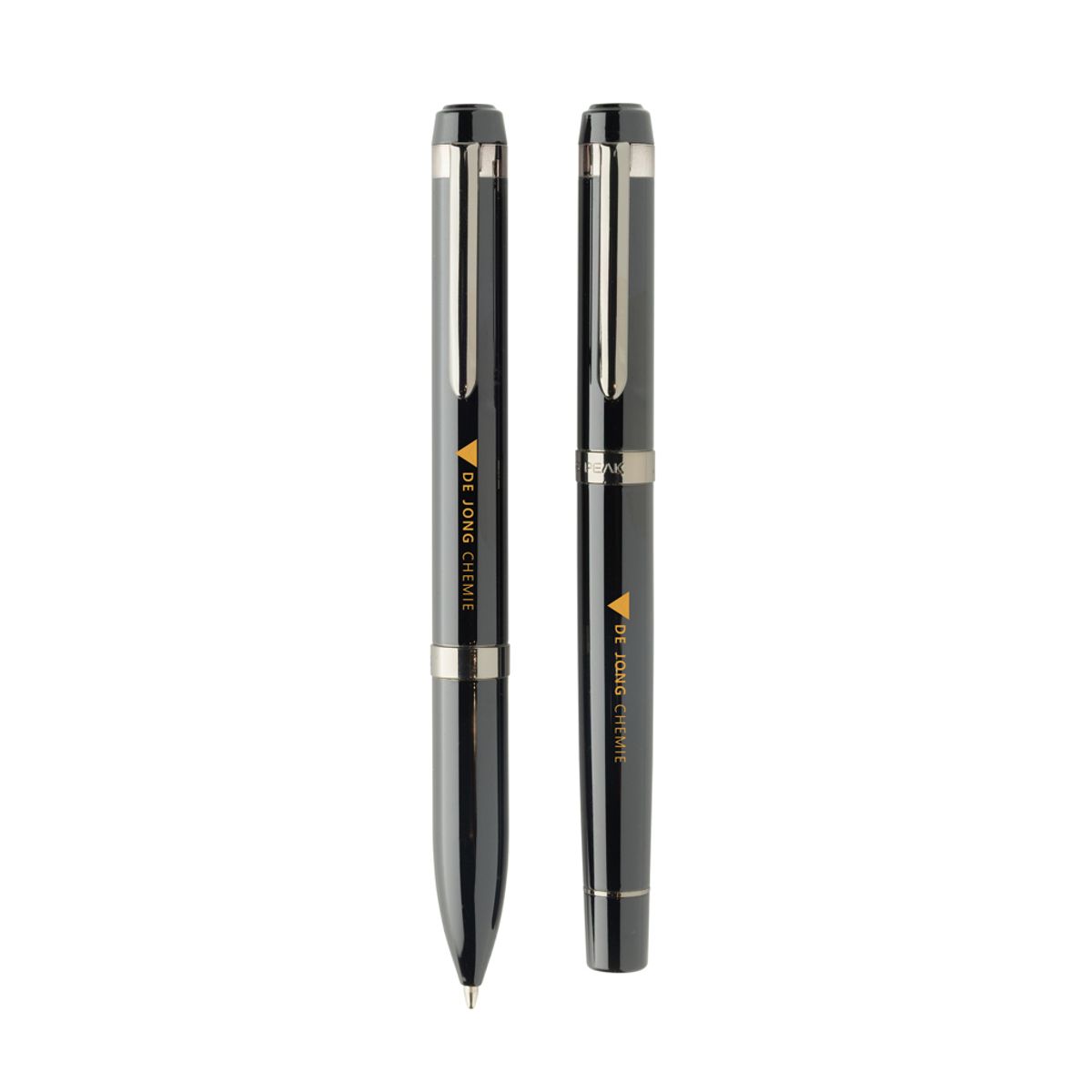 Swiss Peak Oslo Recycled Stainless Steel Deluxe Pen Set