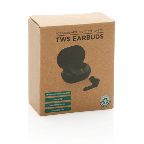 Rcs Standard Recycled Plastic Tws Earbuds