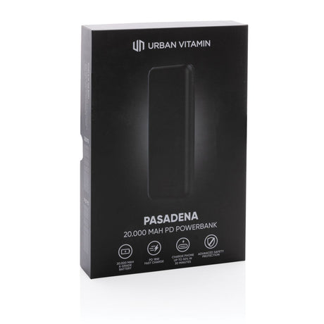 Urban Vitamin Pasadena 20.000 Mah 18W Pd Powerbank