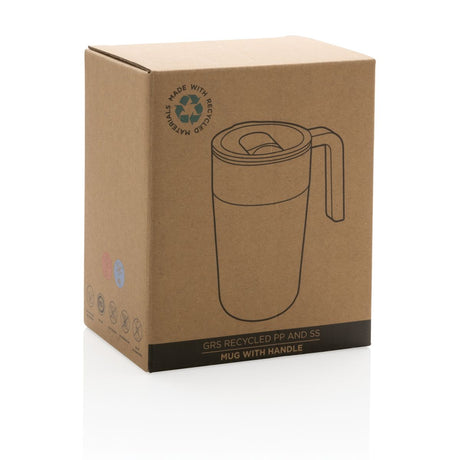 Grs Recycled Pp And Ss Mug With Handle