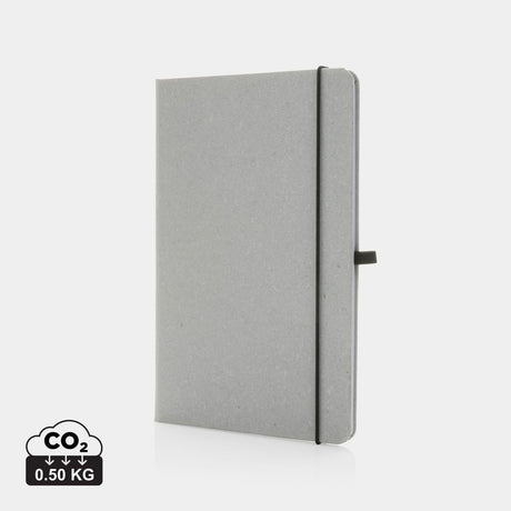 Grs Recycled Leather Hardcover Notebook A5