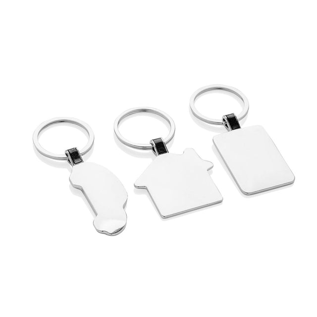 Rcs Recycled Zinc Alloy House Keyring