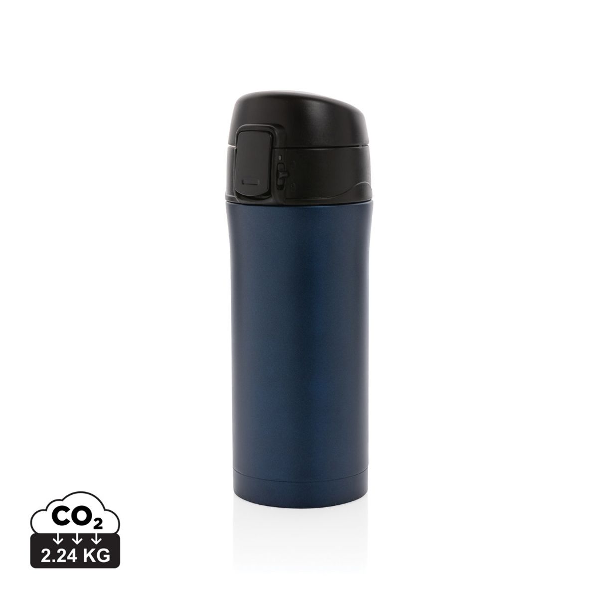 Metallic Easy Lock Vacuum Mug