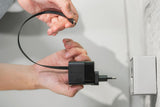 Urban Vitamin Mendocino 65W Gan Charger Retractable Cable