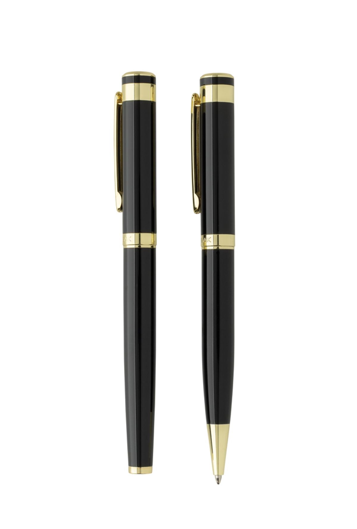 Swiss Peak Luca Rcs Recycled Brass Deluxe Pen Set