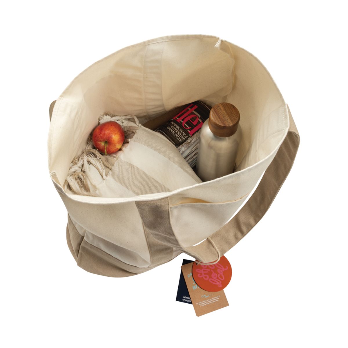 Shop Local Aware™ Recycled Cotton 350Gsm Tote Bag