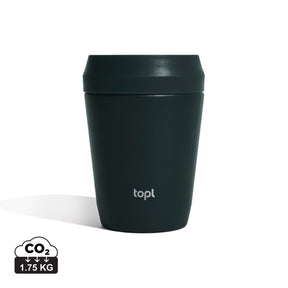 Topl Recycled Steel To Go Tumbler Patented 360 Lid