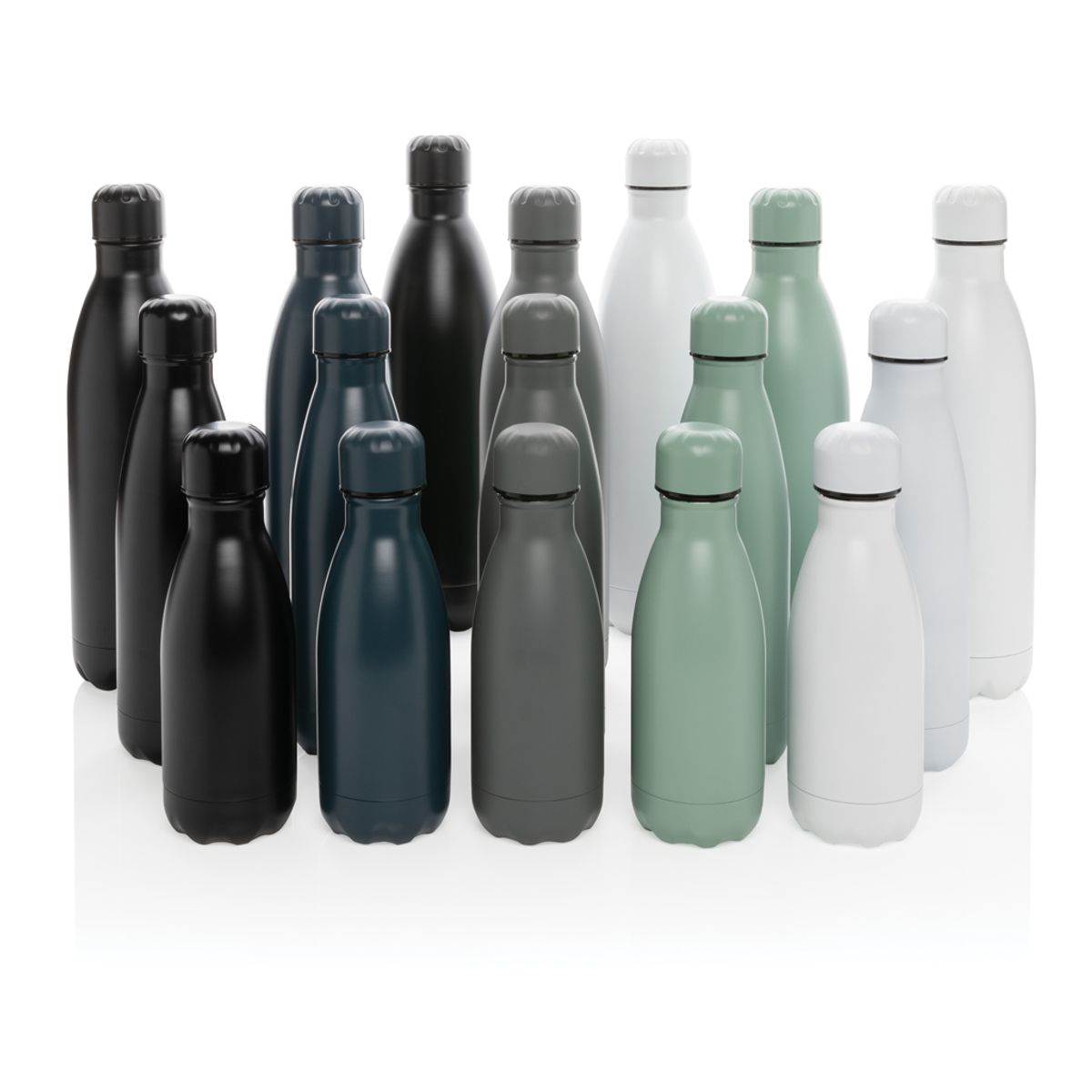 Solid Colour Vacuum Stainless Steel Bottle 1L