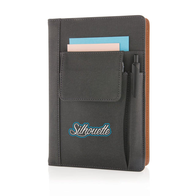 Notebook With Phone Pocket