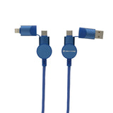 Oakland Rcs Recycled Plastic 6-In-1 Fast Charging 45W Cable