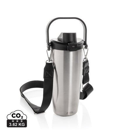Avira Ayala Rcs Re-Steel Duosip Lockable Crossbody Tumbler