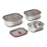 Black+Blum Mealprep Box 3Pcs Set Small, Medium, Large