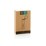 Globix Rcs Recycled Plastic Usb Re-Chargeable Keychain Torch