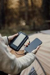 Nordic Drift Titan 10.000Mah Solar Powerbank With 3 Panels